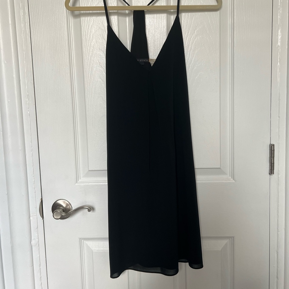 Alice and Olivia Black Cocktail Dress